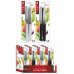 COLTELLI SET 4 TAVOLA BIANCO/NERO IN BOX CM.11 (40pz)